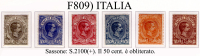 Italia-F00809 -1884/1886 - Pacchi Postali - Sassone: N.1/6 (+/o) - Privi Di Difetti Occulti. - Paquetes Postales