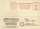 Tarjeta Privada  MUNCHEN 1959, Laboratorio Quimica,   Alemania - Lettres & Documents