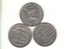 Romania Circulated Coin Set 100 Lei 1992 + 1993 + 1994 - Rumania