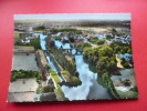 72 LA SUZE  SUR SARTHE  France Vue Du Ciel ..vue Generale Ecluse  NON  Circulee Edit  Artaud 10  Sarthe - La Suze Sur Sarthe