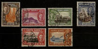 HONG KONG 1941 CENTENARY OF BR OCCUPATION SET SG 163/168 FINE USED Cat £30 - Oblitérés