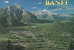 ZS11354 Banff The Town Of Banff Nestles Beneath Cascade Mountain In The Canadian Rokies Used Good Shape - Banff