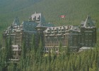 ZS11365 Banff Springs Hotel A Close Up View The Magnificent Banff Used Perfect Shape - Banff