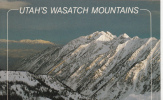 ZS12291 Salt Lake Valley Wasatch Mountains Used Perfect Shape - Salt Lake City