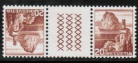 SWITZERLAND   Scott #  318*  VF MINT LH "Tete-Beche" - Unused Stamps