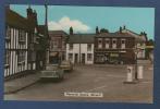 LEICESTERSHIRE - CP MEMORIAL SQUARE - BARWELL - SHOP / OLD CARS - PUBLISHED BY A. W. BOURNE 32 BABINGLEY DRIVE LEICESTER - Otros & Sin Clasificación