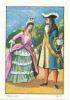 Melle De Fontange Et Louis XIV  / ( Image - Histoire De France - Roi - Costumes )  //  IM 26-K6/1 - Nestlé