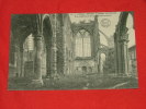 Gozée  -  Abbaye D´Aulne -  Transept Méridional , Vue Intérieurede La Grande Verrière  -  ( 2 Scans ) - Thuin