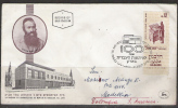 S718.-.ISRAEL- 1963- FDC " HALBANON " CIRCULATED TO MEDELLIN -COLOMBIA - Briefe U. Dokumente