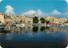 20   PANORAMA DE LA  CORSE  ST FLORENT  LES EAUX CALMES DU PORTMELENT DANS.....LES FACADES ELEGANTES DES HABITATIONS - Corse