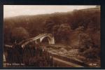 RB 793 - Early Real Photo Postcard - Brig O'Doon Bridge Ayr Ayrshire Scotland - Ayrshire