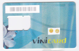 Polynésie Française / Tahiti - VINI / GSM - Carte à Puce Détachable Pour Tel. Portable - French Polynesia