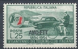 1954 TRIESTE A TCI MNH ** - RR9336 - Neufs