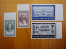 GREECE 1966 NATIONAL BANK Of GREECE ISSUE FOUR Stamps To D6.00  MNH. - Unused Stamps