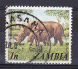 Zambia 1975 Mi. 141    1 N Spitzmaulnashorn Rhinoceros - Zambie (1965-...)