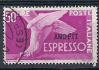 1952 TRIESTE A USATO ESPRESSI 50 LIRE - RR9349 - Posta Espresso