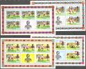 Ghana FIFA World Cup West Germany 1974 4 Sheets Of 5 MNH** - 1974 – Allemagne Fédérale