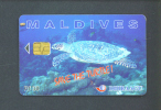 MALDIVES  -  Chip Phonecard As Scan - Maldivas