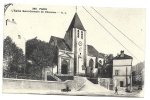 Paris 20ème Arr (75) : L'église Saint-germain De Charonne En 1920 (animée). - Paris (20)