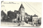 Paris 20ème Arr (75) : L'église Saint-germain De Charonne En 1920 (animée). - Distretto: 20