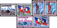 Haïti : 27-08-1959 (OBL)  Mich : 580-585  Yv : 420-422 + PA 173-175 - Haiti