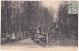 BAZANCOURT (Marne) - La Passerelle Sur La Suippe - 1905 - Belle Animation - Bazancourt