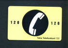 SWEDEN  -  Chip Phonecard As Scan - Svezia