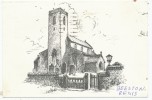 All Saints Church Beeston Regis Norfolk, 1985 Postcard - Sonstige & Ohne Zuordnung