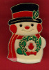 19032-.sapin..noel.neige. Fete.pere  Noel.bonhomme De Neige. - Kerstmis