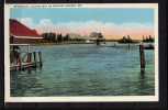 Etats-Unis X 6 Cartes : Steamboat Leaving Bay Of Naples Landing, ME (Maine) + Naples Village Long Lake + Bridge ... - Other & Unclassified