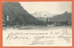 L272, Villeneuve, Dent Du Midi , 2385 , Précurseur,  Circulée 1903 - Villeneuve