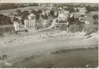 CPSM LE POULDU (Finistère) - Vue Aérienne : La Plage L'Hôtel Des Dunes Et Des Bains - Le Pouldu