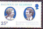 GUERNSEY -  PRINCES ANNE  -  1973  - **MNH - Donne Celebri