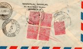 1950  LETTERA MANDVI - Storia Postale