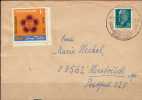 Spendenmarke Weltfestspiele Berlin 1973 Auf Bedarfs-Brief DDR Sonderwert Mi.Nr.1 Plus 1689 O 31€ Orange Cover Of Germany - Storia Postale