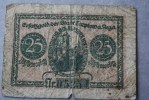 1920 25 PFENNING  ROGA  REICHBanknoten  BERLIN DEUTSCH  GERMANY ALLEMAGNE BILLET  DE BANQUE Banconota  BANK - Andere & Zonder Classificatie