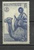 FRENCH MAURITANIA 1938  - DEFINITIVE 3 -  MH MINT HINGED - Nuevos