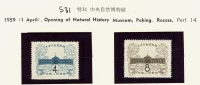 CHINE  TIMBRES  NEUFS  2 VALEURS  N138 - Nuovi