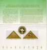 Folder 1998 Boy Scout Stamps Jamboree Baden Powell Triangular - Nuevos