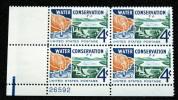 USA 1960 WATER CONSERVATION BLOCK MNH** - Blocs-feuillets