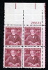 USA 1960 ANDREW CARNEGIE  BLOCK MNH** - Blocks & Sheetlets