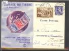 FRANCE - JOURNEE DU TIMBRE 1939 - OBLITERATION PARIS - ....-1949