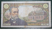 BILLET DE CINQ FRANCS PASTEUR DATE DU 4.11.1966 - 5 F 1966-1970 ''Pasteur''