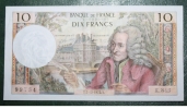 BILLET DE DIX FRANCS VOLTAIRE DATE DU 1.06.1972 - 10 F 1963-1973 ''Voltaire''