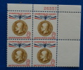 USA 1960 CHAMPION OF LIBERTY MASARYKI  BLOCK MNH** - Blocs-feuillets