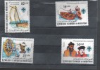 MAURITANIA Nº 496 AL 499 - Unused Stamps