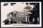 RB 794 - Real Photo Postcard - Tram At Buenos Aires Estacion Del F.C.C.A. Railway Station - Argentine