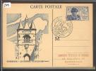 FRANCE - JOURNEE DU TIMBRE 1945 - OBLITERATION BORDEAUX - ....-1949