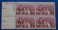 USA 1957NATIONAL EDUCATION ASSOCIATION   BLOCK MNH** - Blokken & Velletjes