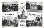 PONTVALLAIN Sarthe 72 : Multivues église Chateau +++ - Pontvallain